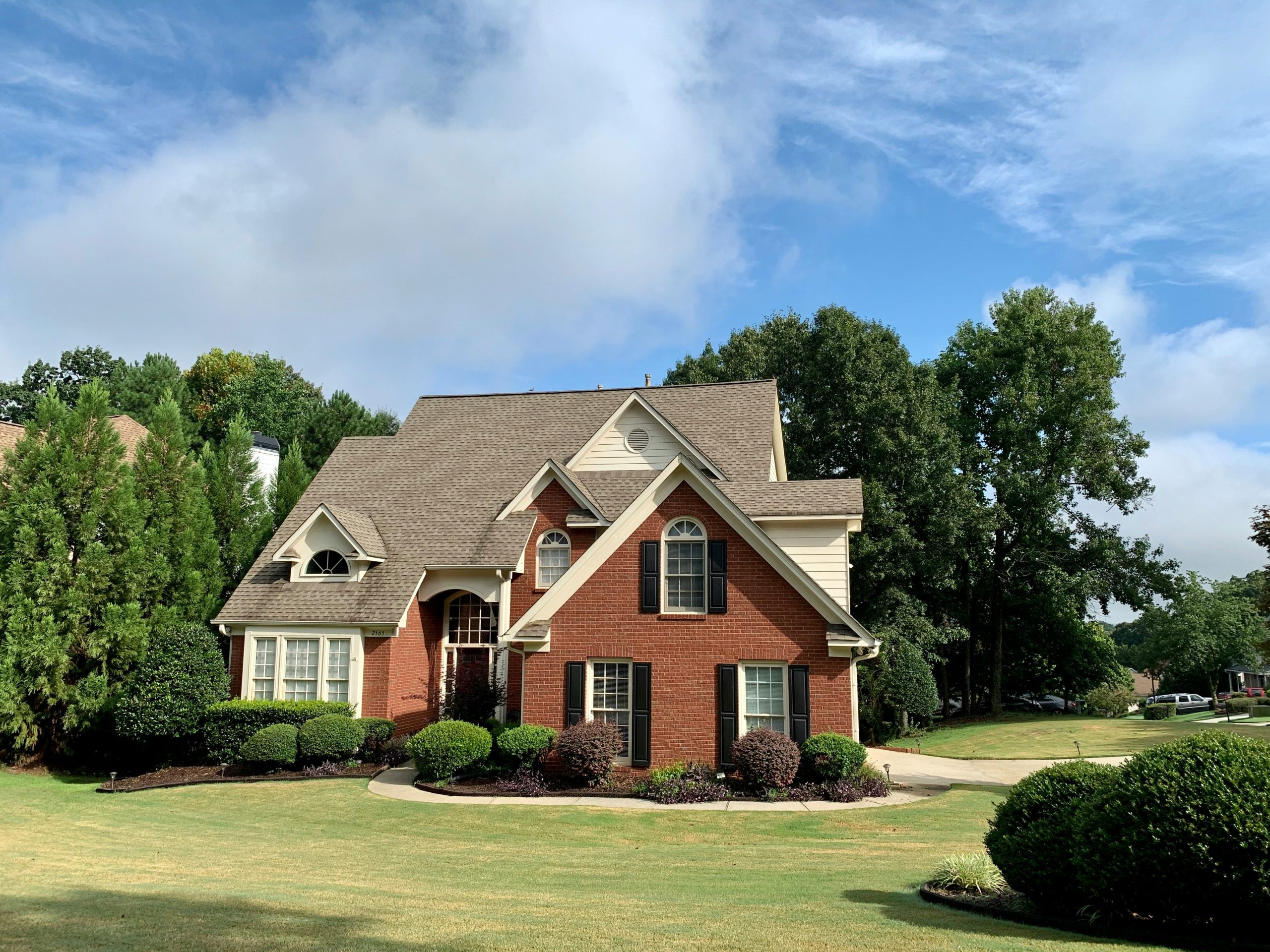 Picture of a brick house